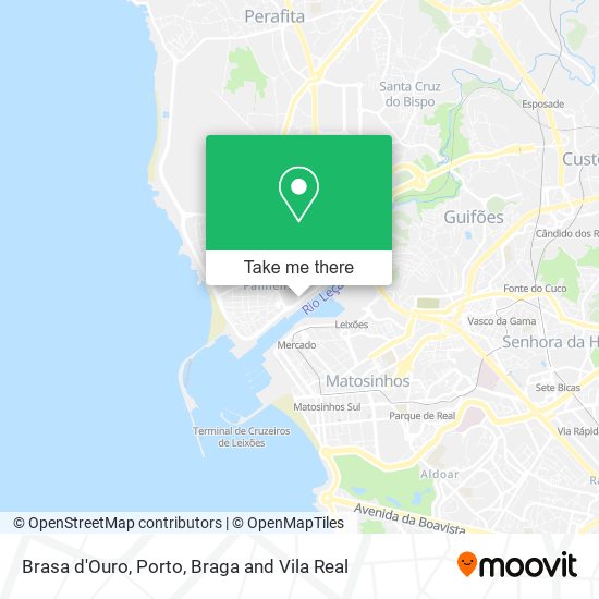 Brasa d'Ouro map