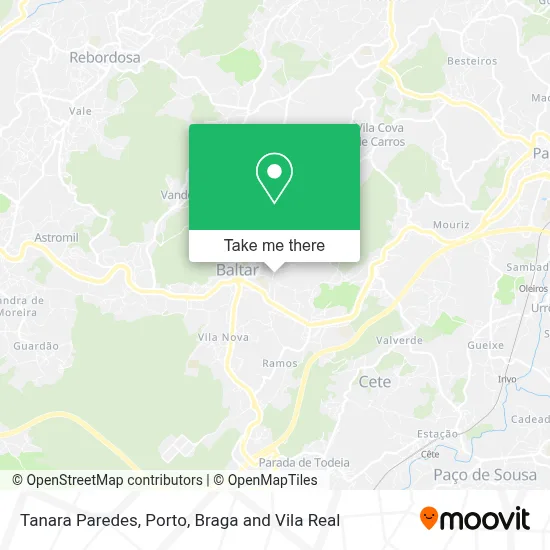 Tanara Paredes map