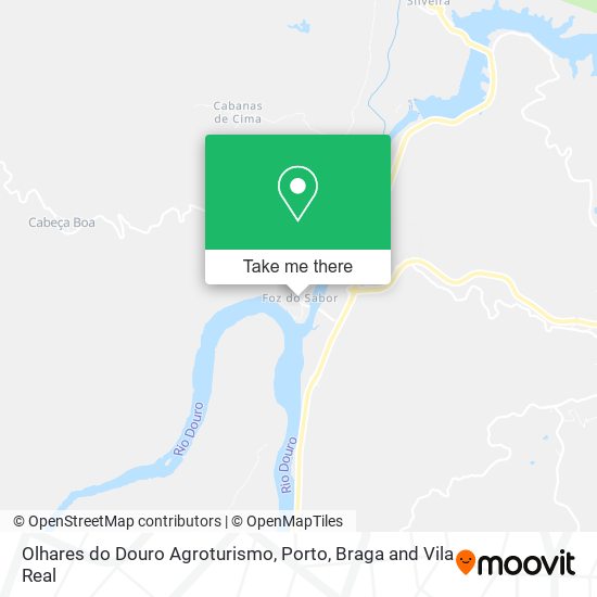 Olhares do Douro Agroturismo map