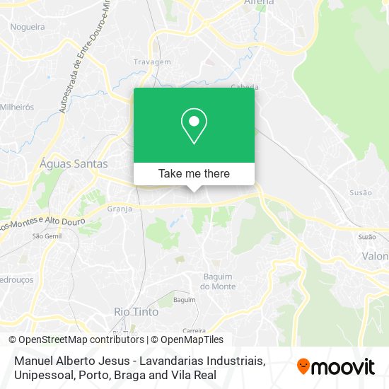 Manuel Alberto Jesus - Lavandarias Industriais, Unipessoal map
