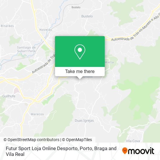 Futur Sport Loja Online Desporto map