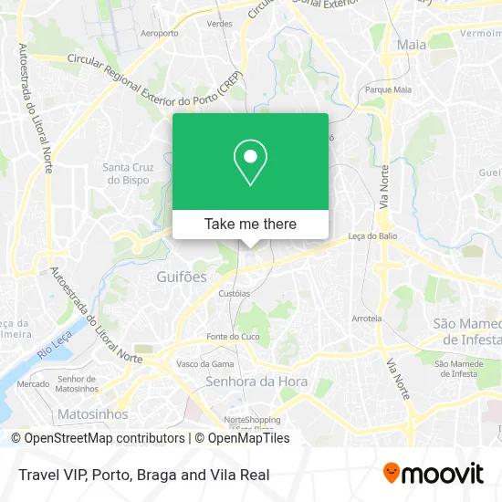 Travel VIP map