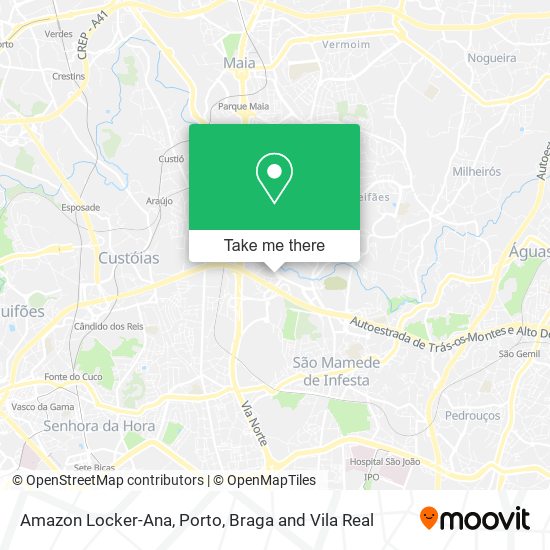Amazon Locker-Ana map