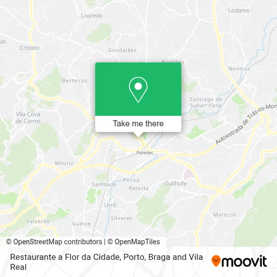 Restaurante a Flor da Cidade map