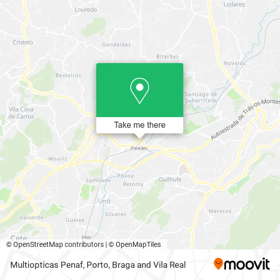 Multiopticas Penaf map