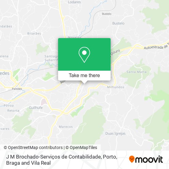 J M Brochado-Serviços de Contabilidade map