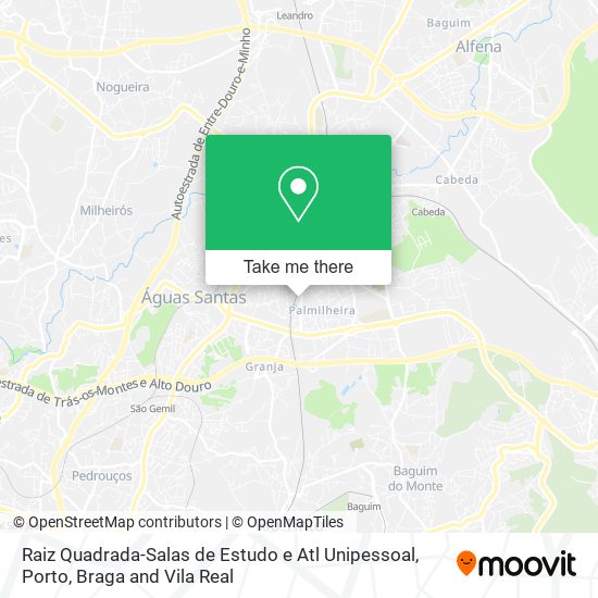 Raiz Quadrada-Salas de Estudo e Atl Unipessoal map