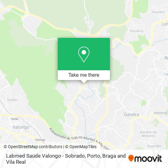 Labmed Saúde Valongo - Sobrado map