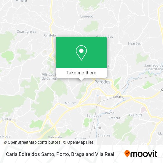 Carla Edite dos Santo map