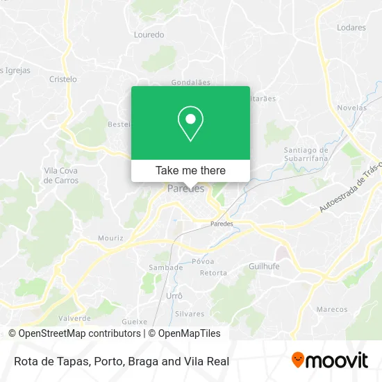 Rota de Tapas map