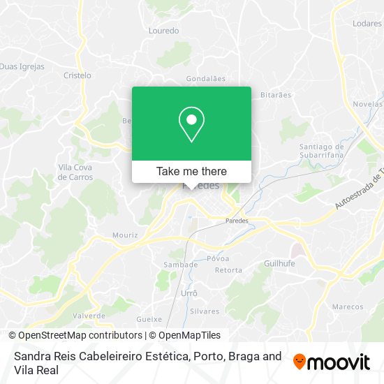 Sandra Reis Cabeleireiro Estética map