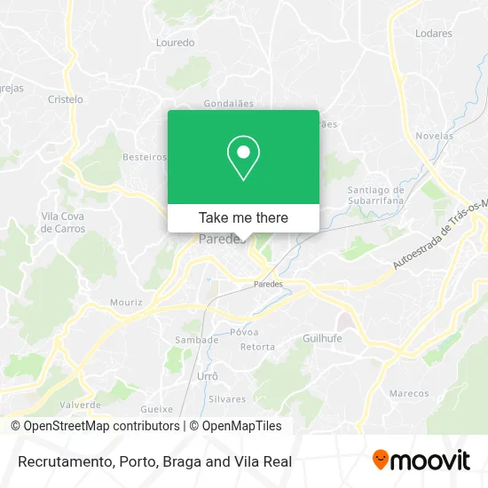 Recrutamento map