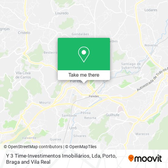 Y 3 Time-Investimentos Imobiliários, Lda map