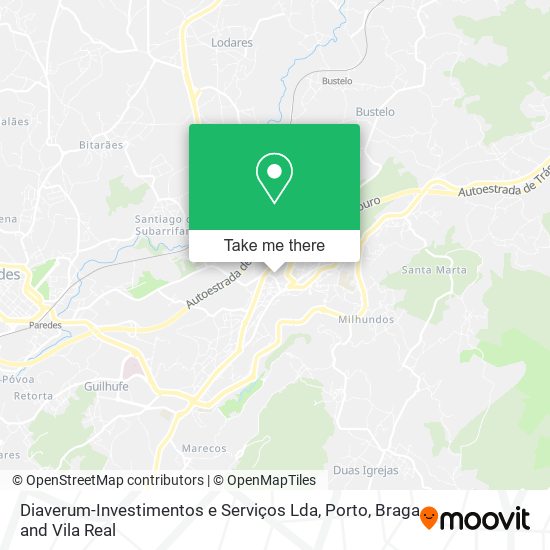 Diaverum-Investimentos e Serviços Lda map