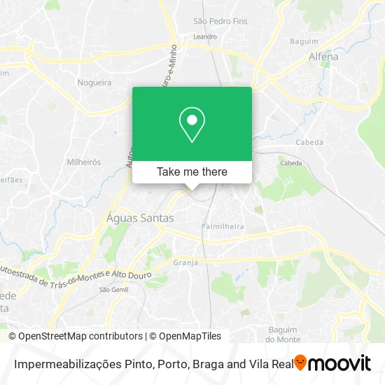 Impermeabilizações Pinto map