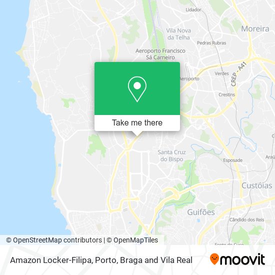 Amazon Locker-Filipa map