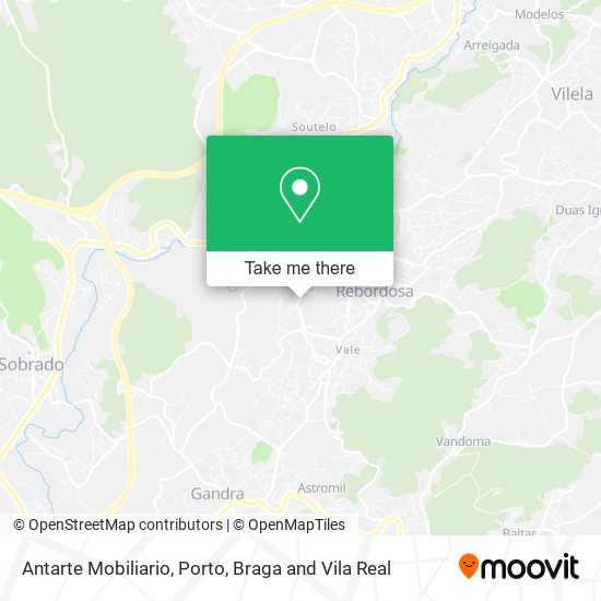 Antarte Mobiliario mapa