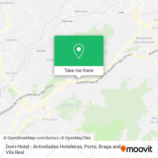 Dom-Hotel - Actividades Hoteleiras map