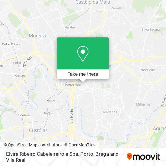 Elvira Ribeiro Cabeleireiro e Spa map