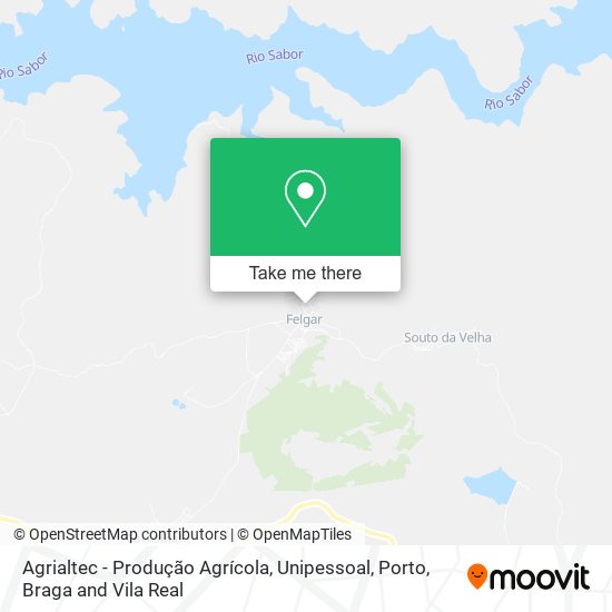 Agrialtec - Produção Agrícola, Unipessoal map