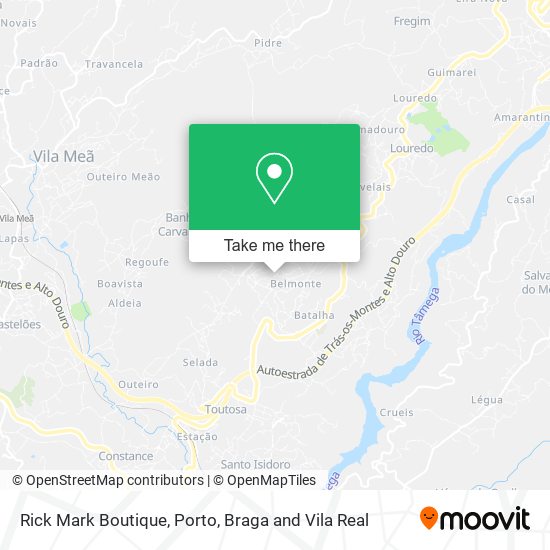 Rick Mark Boutique map