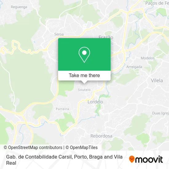 Gab. de Contabilidade Carsil map