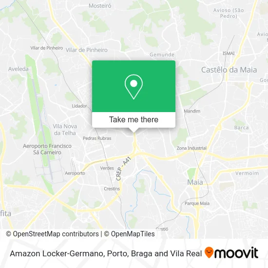 Amazon Locker-Germano map