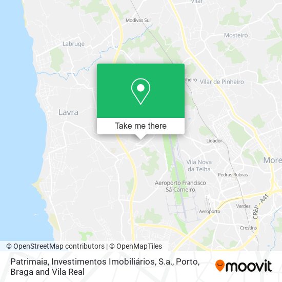 Patrimaia, Investimentos Imobiliários, S.a. map