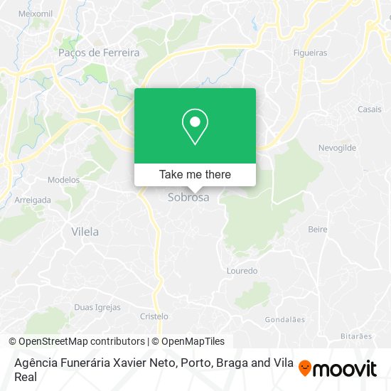 Agência Funerária Xavier Neto map