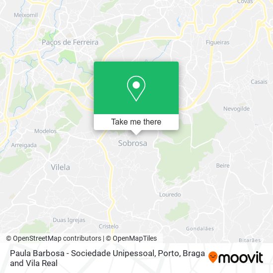 Paula Barbosa - Sociedade Unipessoal map