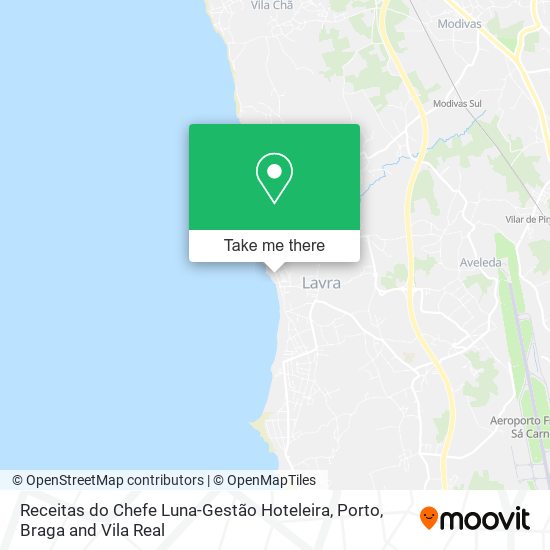 Receitas do Chefe Luna-Gestão Hoteleira map