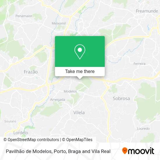 Pavilhão de Modelos map