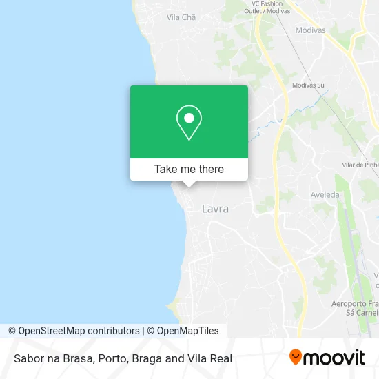 Sabor na Brasa map