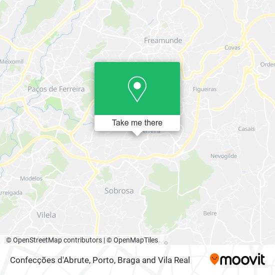 Confecções d'Abrute map
