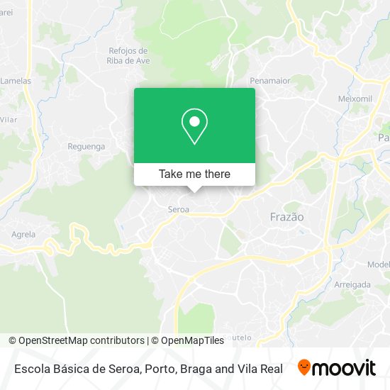 Escola Básica de Seroa map