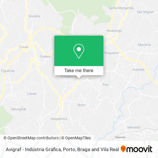 Avigraf - Indústria Gráfica map