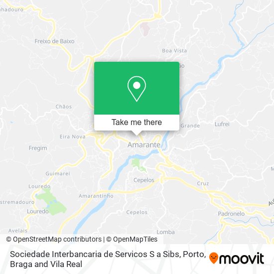 Sociedade Interbancaria de Servicos S a Sibs mapa