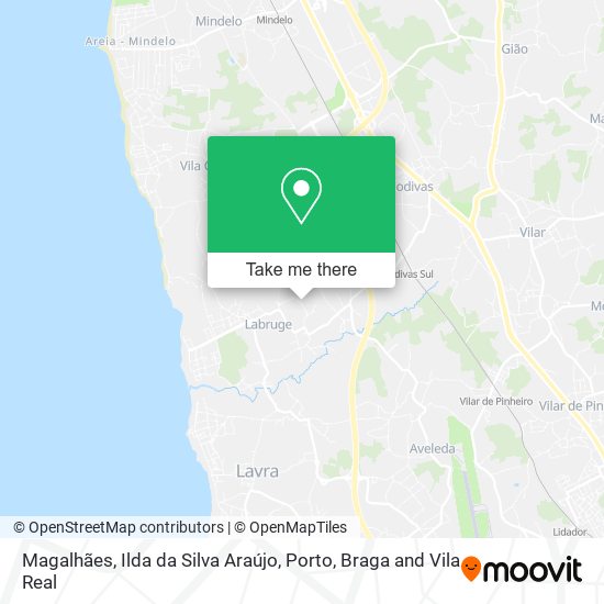 Magalhães, Ilda da Silva Araújo mapa