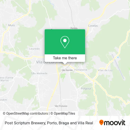 Post Scriptum Brewery map