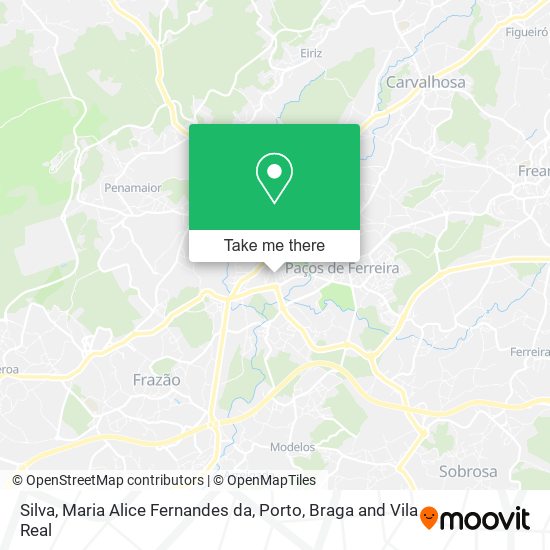 Silva, Maria Alice Fernandes da map