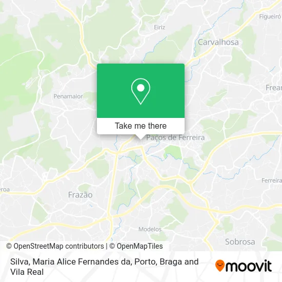 Silva, Maria Alice Fernandes da map