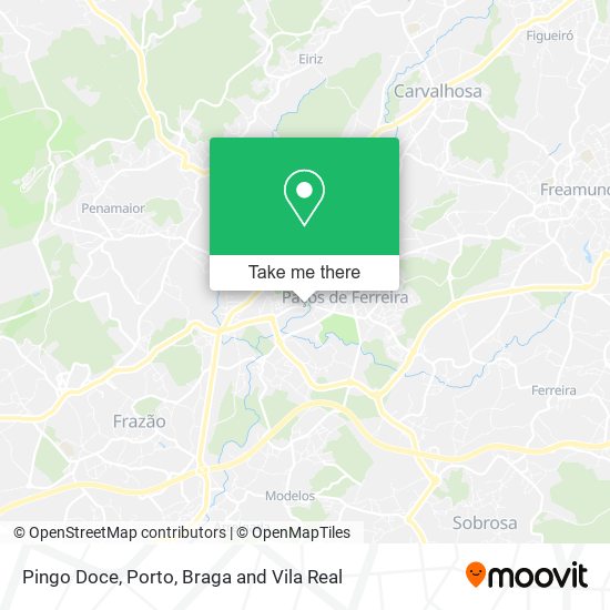 Pingo Doce map