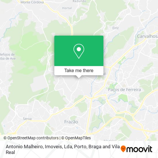 Antonio Malheiro, Imoveis, Lda map