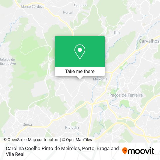 Carolina Coelho Pinto de Meireles mapa