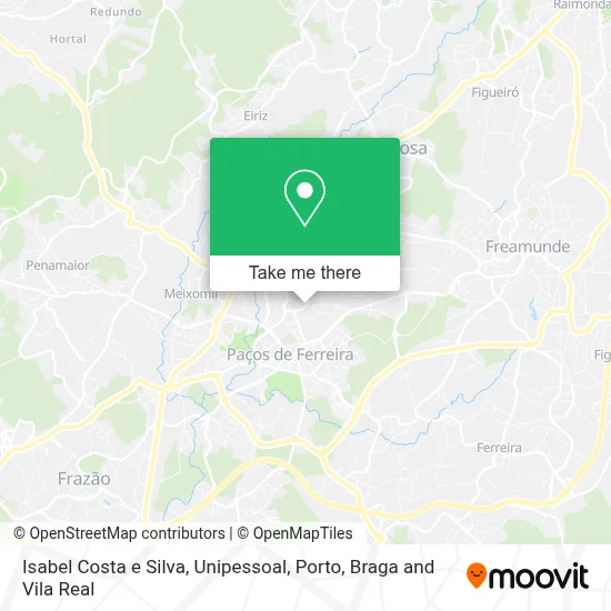 Isabel Costa e Silva, Unipessoal map