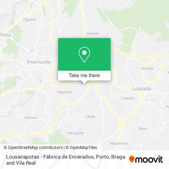 Lousacapotas - Fábrica de Encerados map