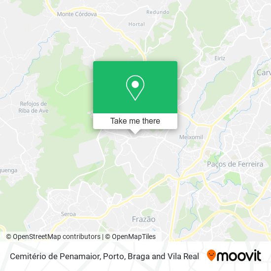 Cemitério de Penamaior map