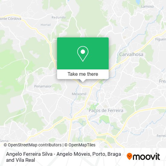 Angelo Ferreira Silva - Angelo Móveis map