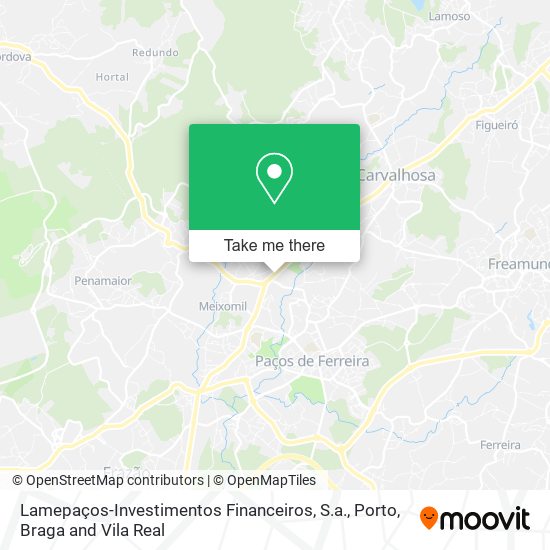 Lamepaços-Investimentos Financeiros, S.a. map