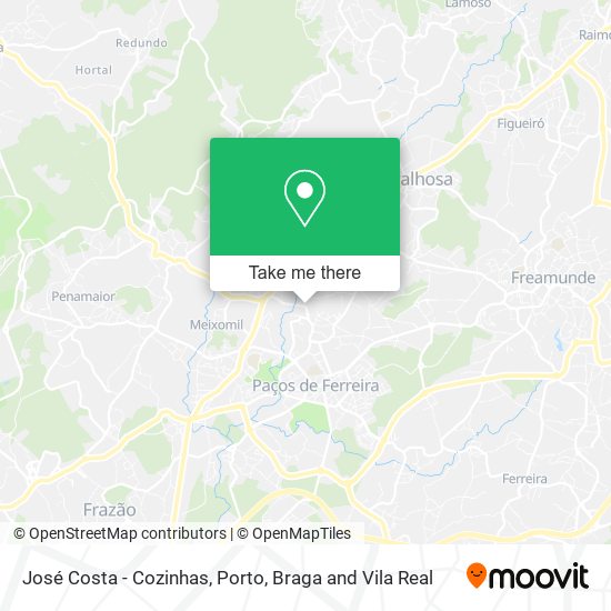José Costa - Cozinhas map